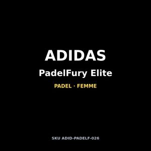 Adidas PadelFury Elite — chaussures de padel femme