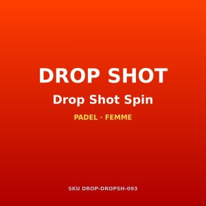 Drop Shot Drop Shot Spin — chaussures de padel femme
