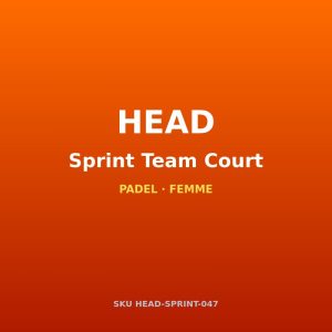 Head Sprint Team Court — chaussures de padel femme