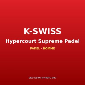 K-Swiss Hypercourt Supreme Padel — chaussures de padel homme