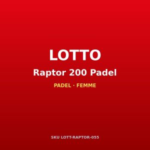 Lotto Raptor 200 Padel — chaussures de padel femme