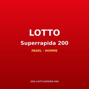 Lotto Superrapida 200 — chaussures de padel homme