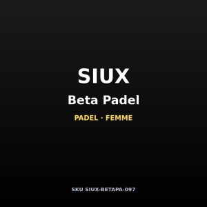 Siux Beta Padel — chaussures de padel femme
